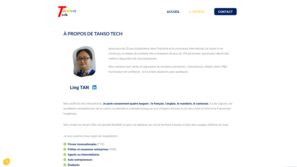 A propos Tanso Tech