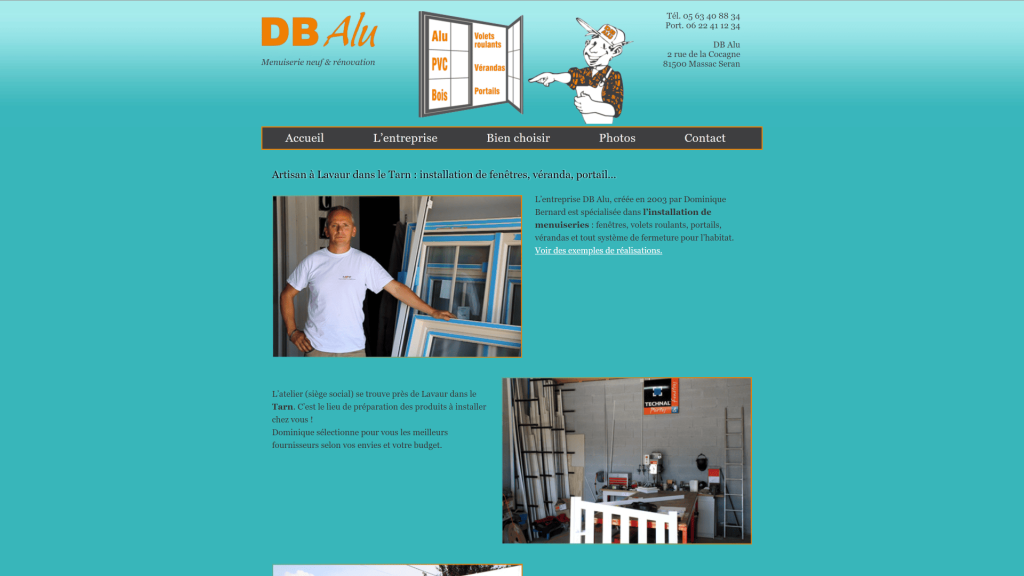 Ancien site DB Alu
