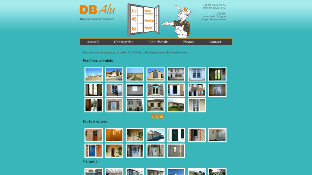 Ancien site DB Alu