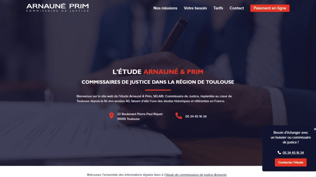 Accueil Arnauné & Prim