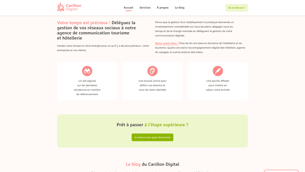 Accueil Le Carillon Digital