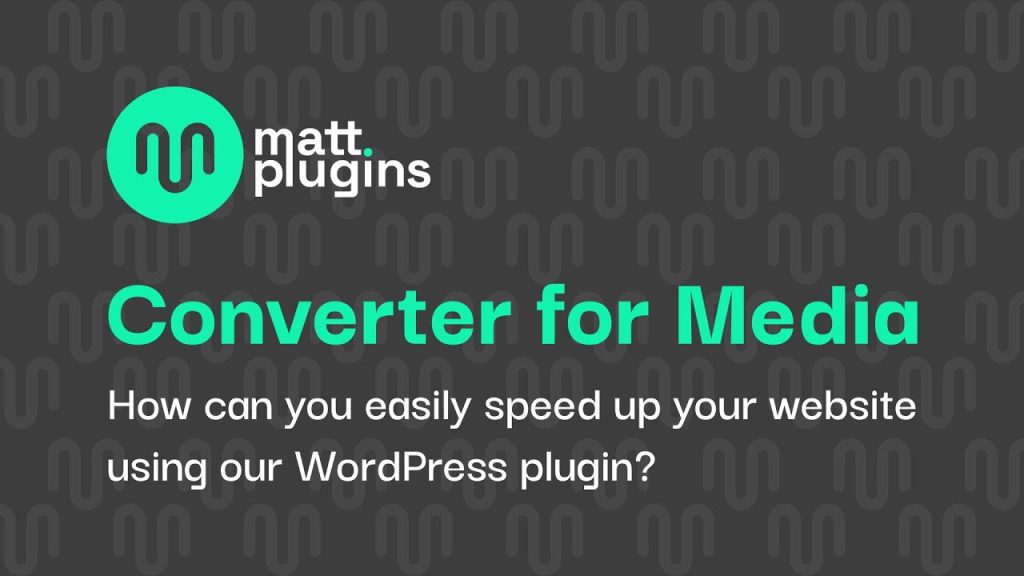 Top 5 plugins WordPress  : Converter for Media