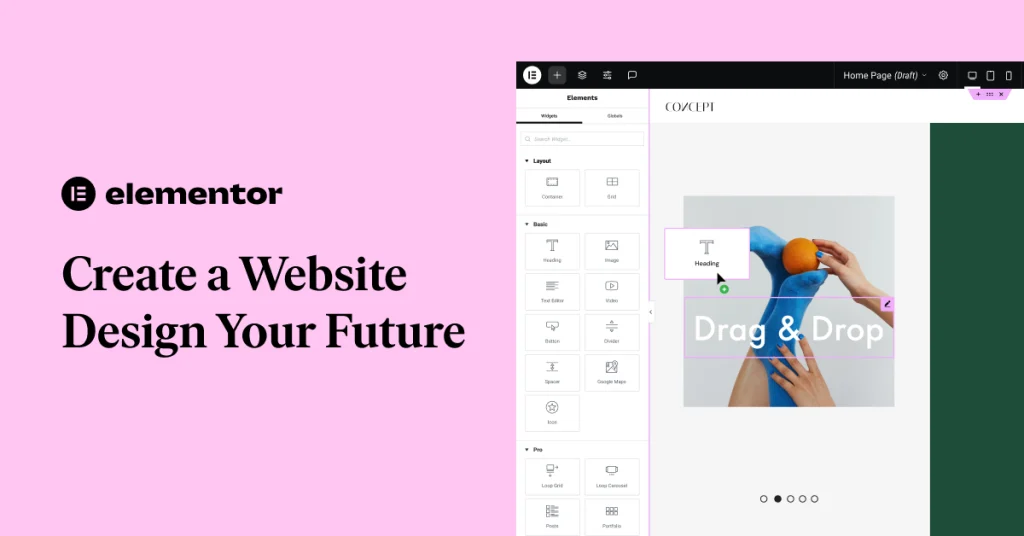 Top 5 plugins WordPress  : Elementor